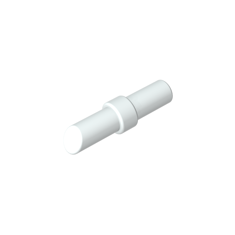 Lipstick with Light Bluish Gray Handle