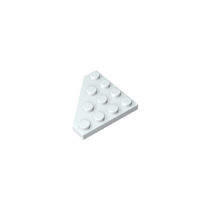 Wedge Plate 4 x 4 Cut Corner