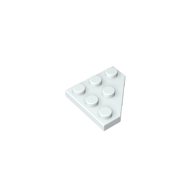 Wedge Plate 3 x 3 Cut Corner