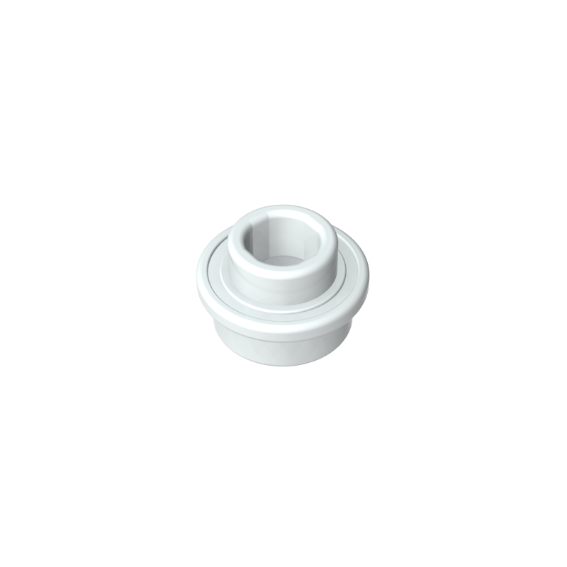 Plate Round 1 x 1 with Open Stud