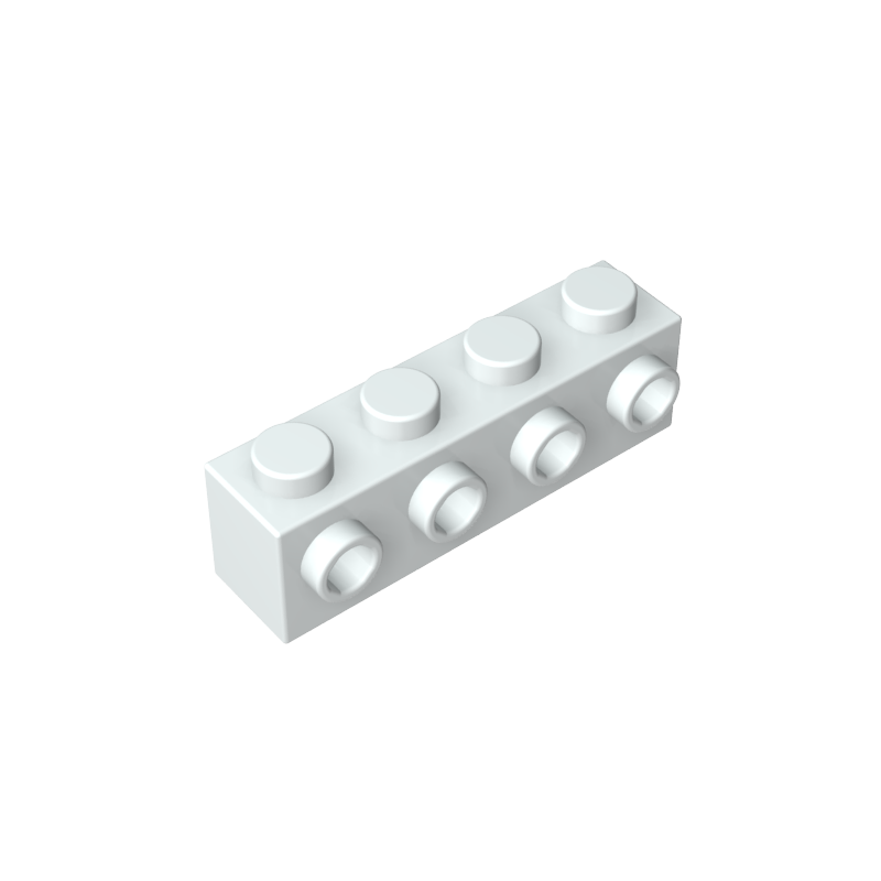 Brick Special 1 x 4 with 4 Studs on One Side
