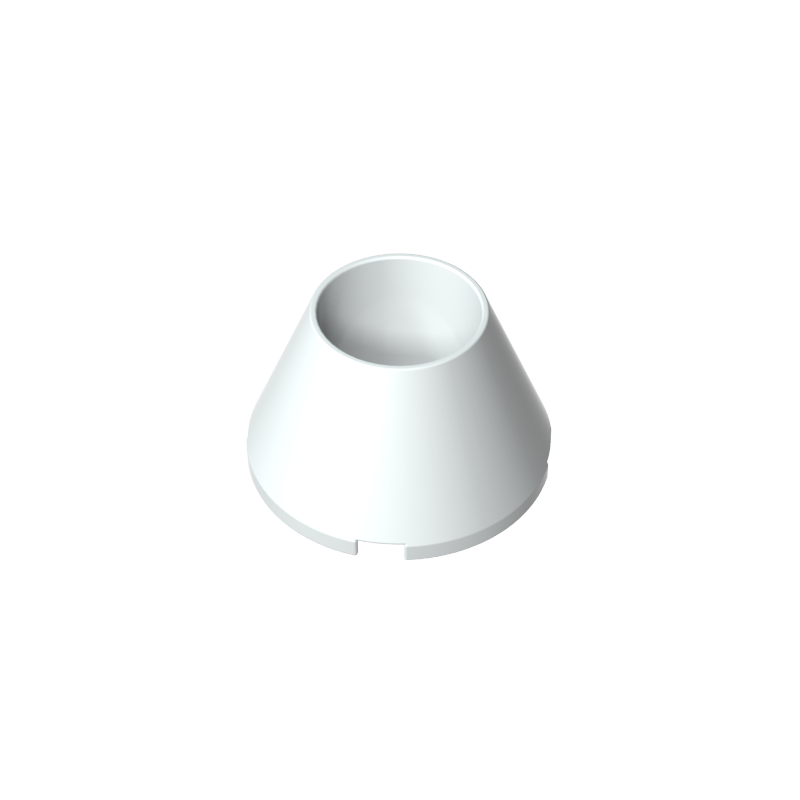 Cone 4 x 4 x 2 Hollow No Studs - Color ID 91