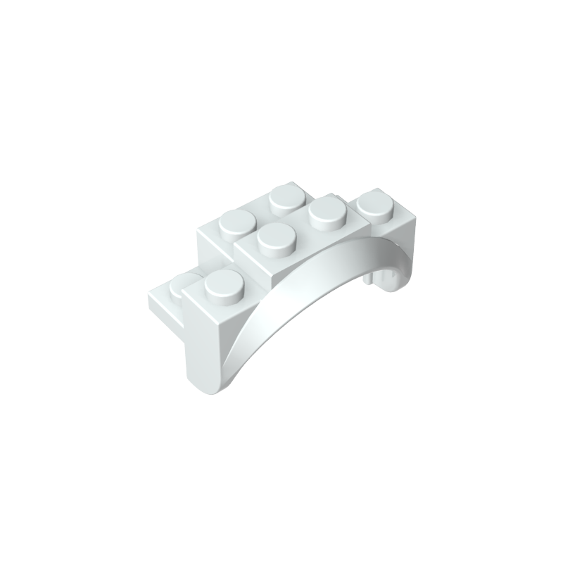 Wheel Arch, Mudguard 2 x 4 x 2 - Color ID 91