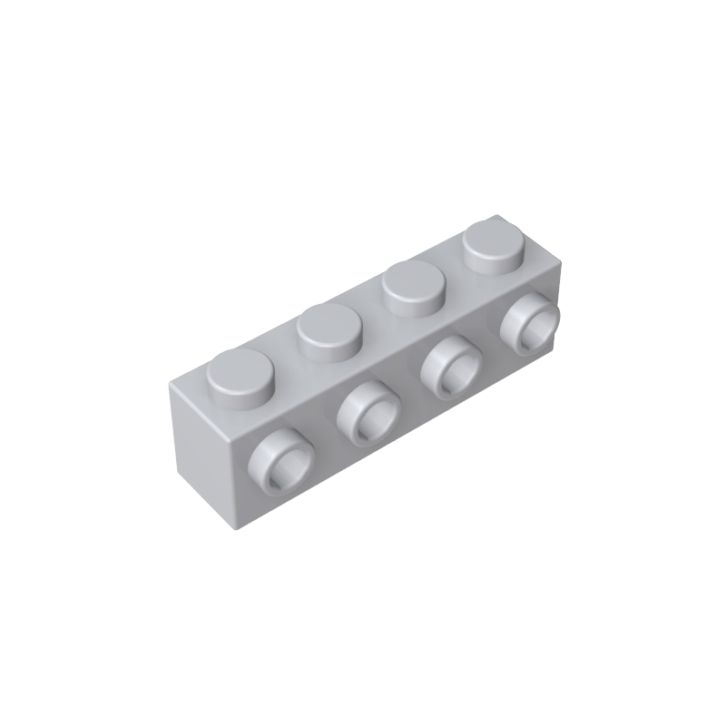 Brick Special 1 x 4 with 4 Studs on One Side