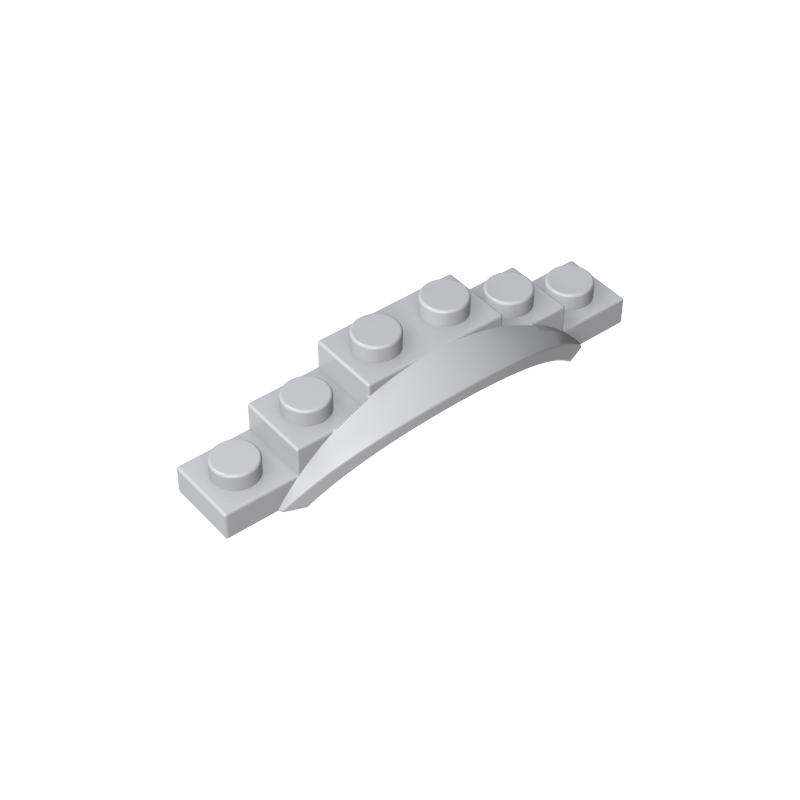 Wheel Arch, Mudguard, 1 1/2 x 6 x 1 [Arch Extended] - Color ID 92