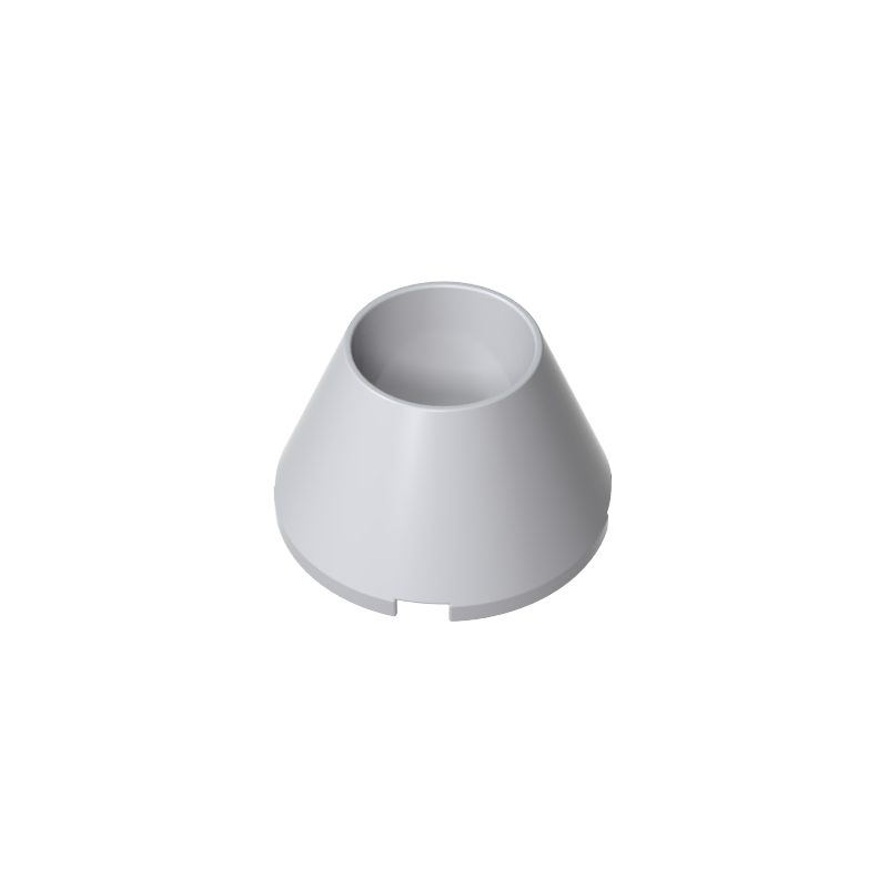 Cone 4 x 4 x 2 Hollow No Studs - Color ID 92