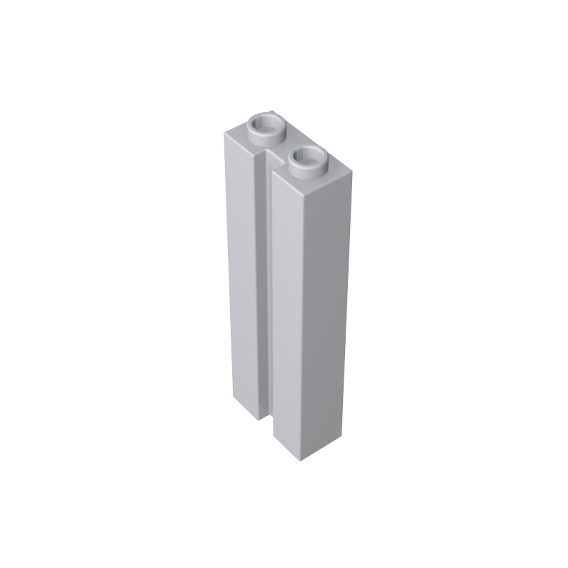 Brick Special 1 x 2 x 5 with Groove - Color ID 92
