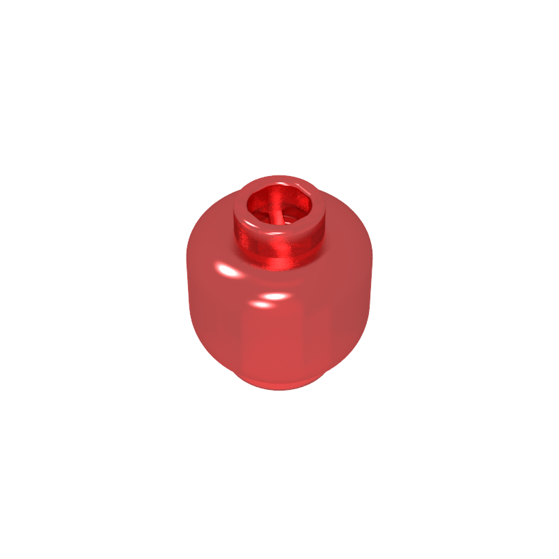 Minifig Head Plain [Blocked Open Stud]