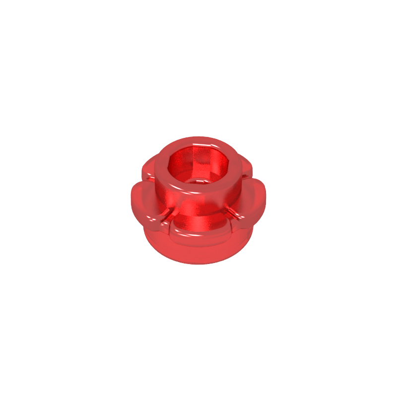 Plant, Flower, Plate Round 1 x 1 with 5 Petals