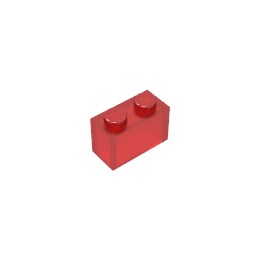 Brick 1 x 2 without Bottom Tube