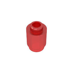 Brick Round 1 x 1 Open Stud