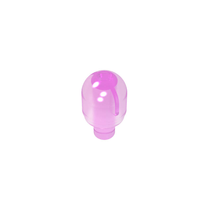 Light Cover 1 x 1 Round with Internal Bar / Bionicle Barraki Eye
