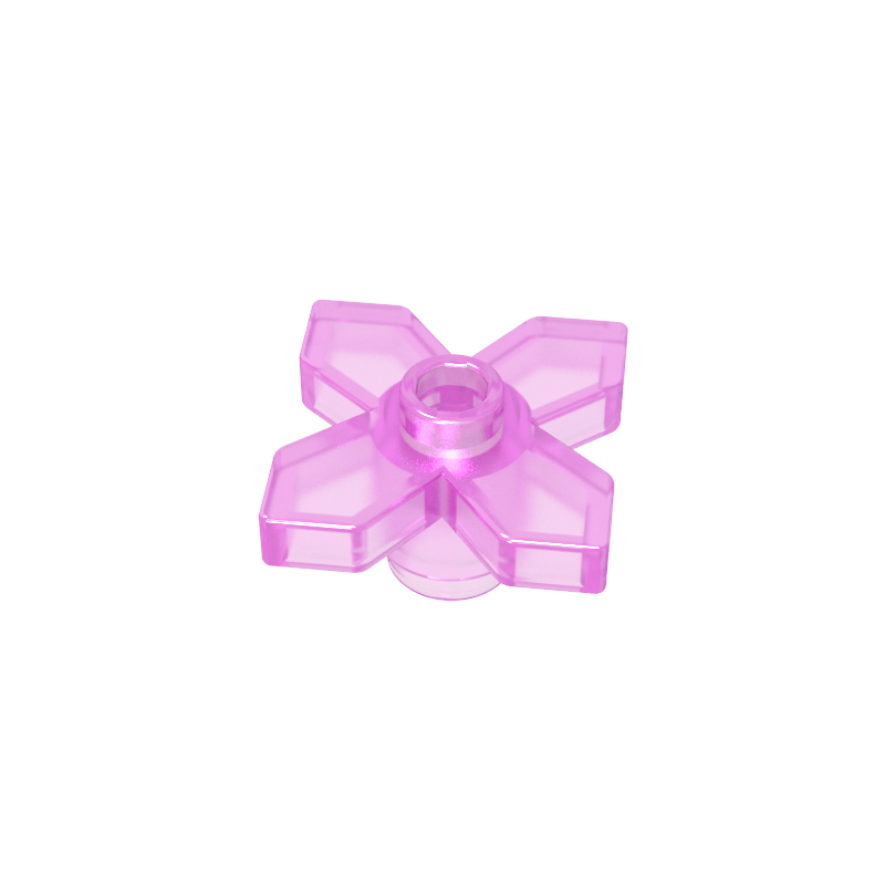 Plant, Flower 2 x 2 Leaves - Angular