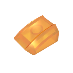 Slope Curved 2 x 2 with Lip, No Studs