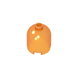 Brick Round 2 x 2 x 1 2/3 Dome Top [Hollow Stud]