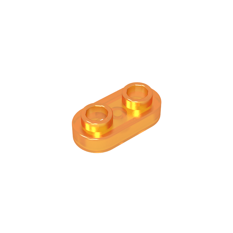 Plate Special 1 x 2 Rounded with 2 Open Studs