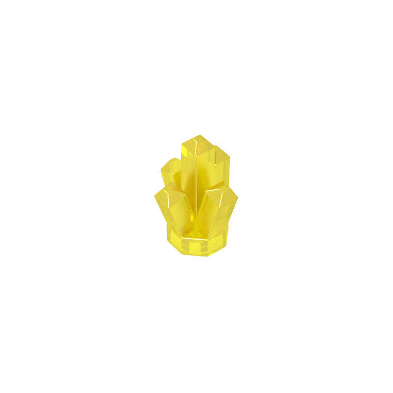 Rock 1 x 1 Crystal 5 Point