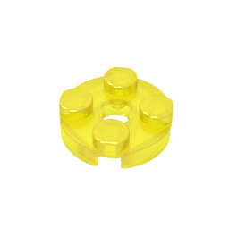 Plate Round 2 x 2 with Axle Hole Type 1 (+ Opening)