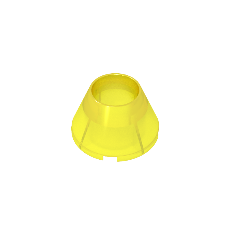 Cone 4 x 4 x 2 Hollow No Studs