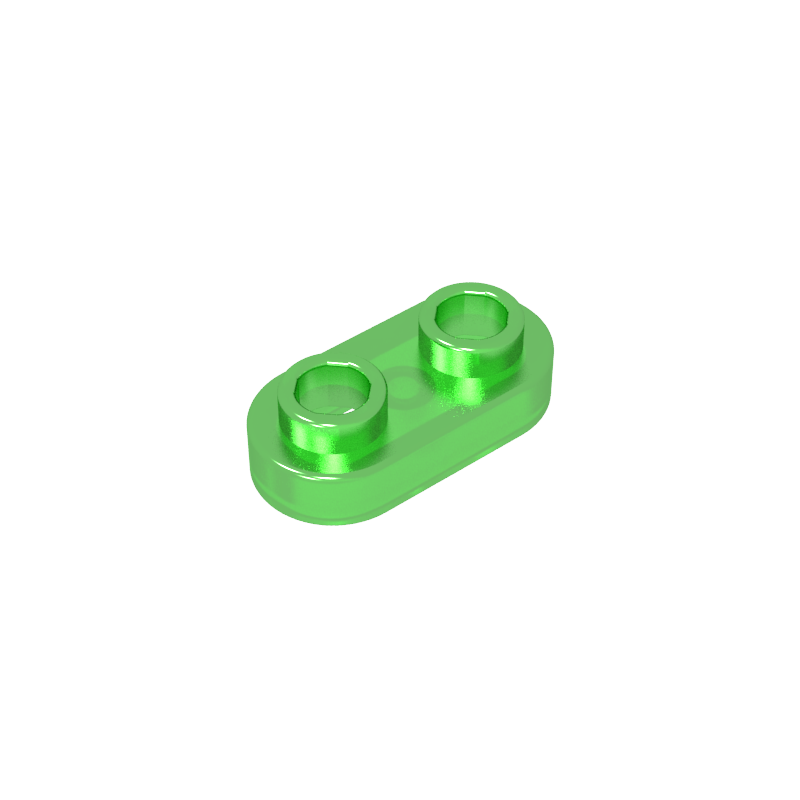 Plate Special 1 x 2 Rounded with 2 Open Studs
