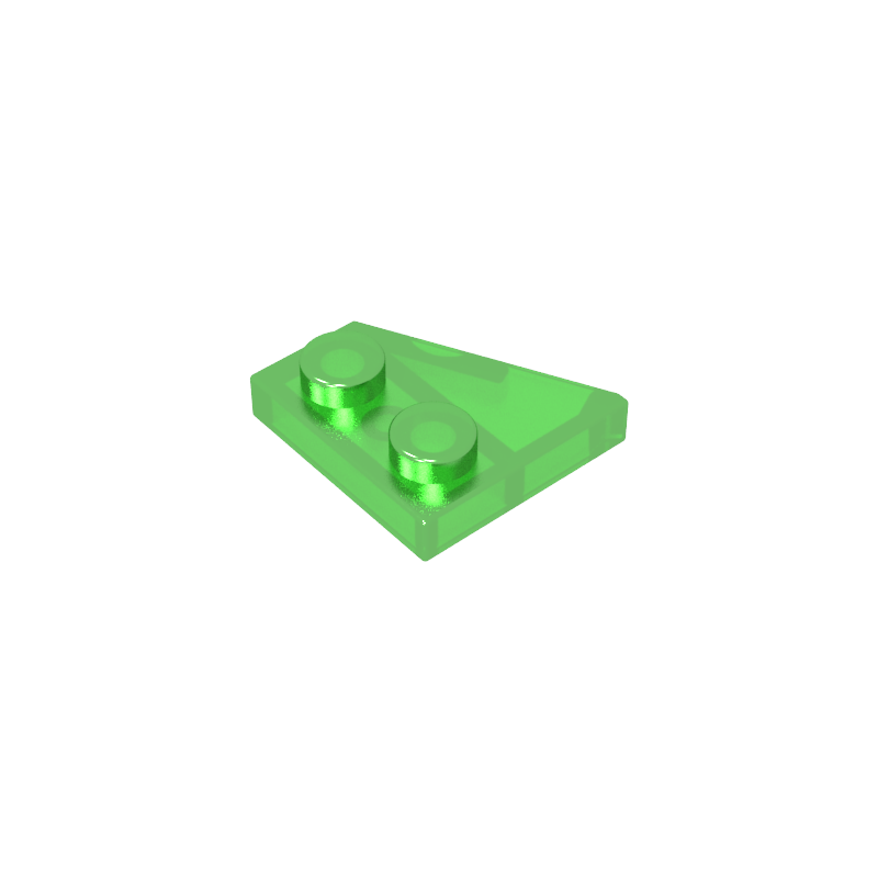 Wedge Plate 2 x 2 Right