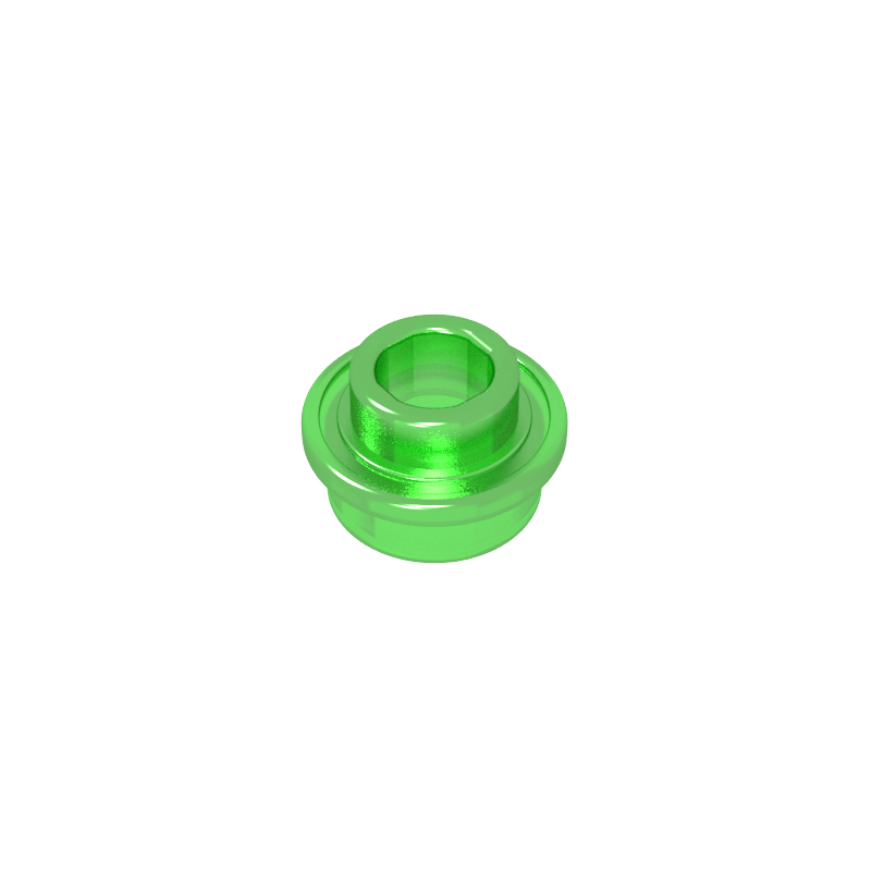 Plate Round 1 x 1 with Open Stud