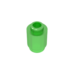 Brick Round 1 x 1 Open Stud