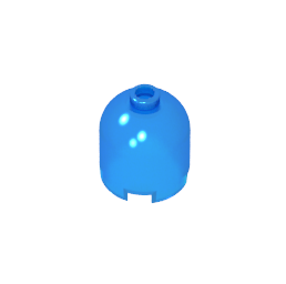Brick Round 2 x 2 x 1 2/3 Dome Top [Hollow Stud]