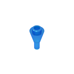 Cone 1 x 1 Inverted with Bar at Bottom (Ice Cream Cone)