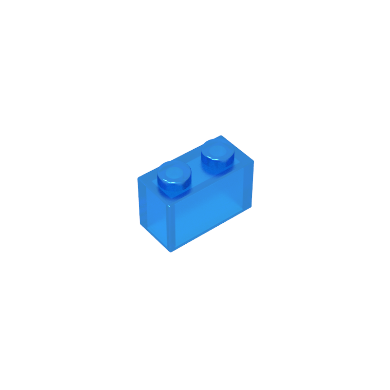 Brick 1 x 2 without Bottom Tube