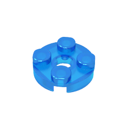 Plate Round 2 x 2 with Axle Hole Type 1 (+ Opening)