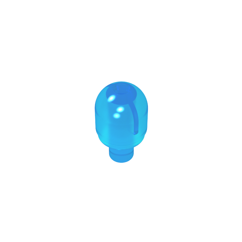 Light Cover 1 x 1 Round with Internal Bar / Bionicle Barraki Eye