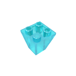 Slope Inverted 45° 2 x 2 Double Convex