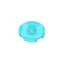 Plate Special Round 2 x 2 with Center Stud (Jumper Plate)