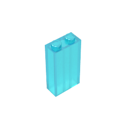 Brick 1 x 2 x 3 with Bottom Stud Holder