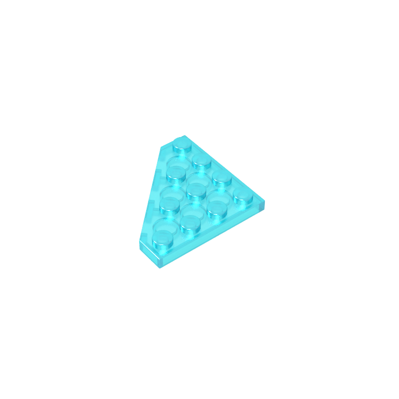Wedge Plate 4 x 4 Cut Corner
