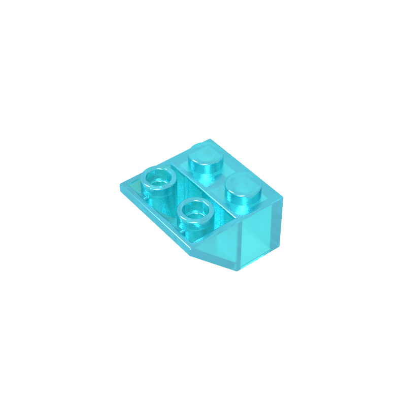 Slope Inverted 45° 2 x 2 [Ovoid Bottom Pin, Bar-sized Stud Holes]