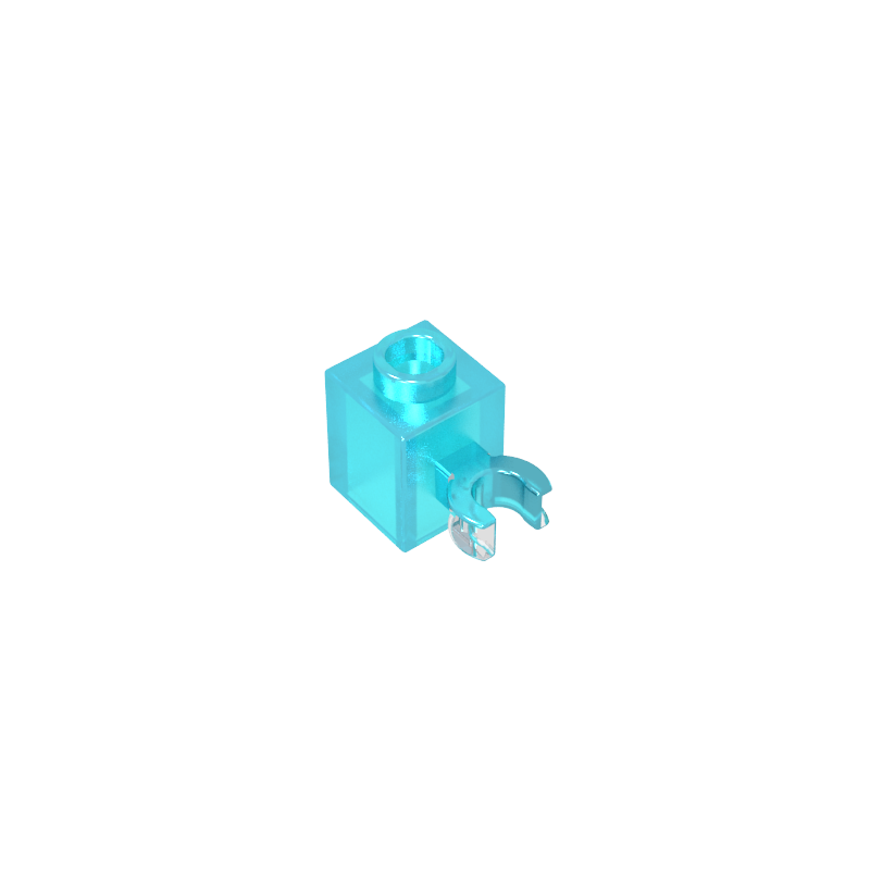 Brick Special 1 x 1 with Clip Vertical [Open O Clip, Hollow Stud]