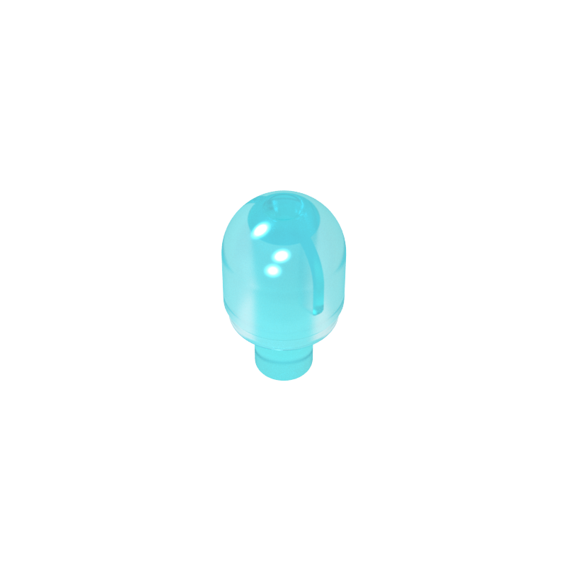 Light Cover 1 x 1 Round with Internal Bar / Bionicle Barraki Eye