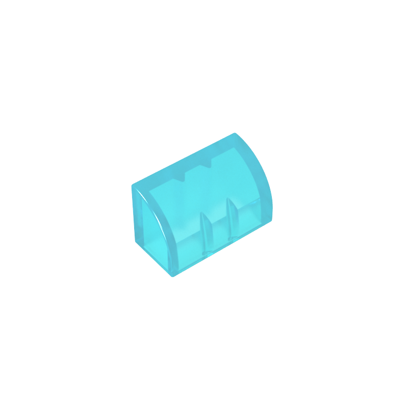 Brick Curved 1 x 2 x 1 No Studs - Color ID 152