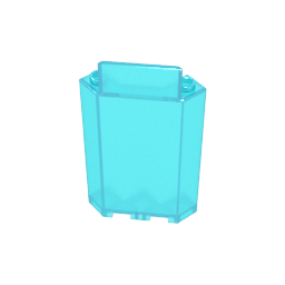 Panel 3 x 3 x 6 Corner Wall without Bottom Indentations - Color ID 152