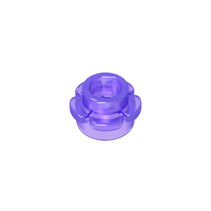 Plant, Flower, Plate Round 1 x 1 with 5 Petals