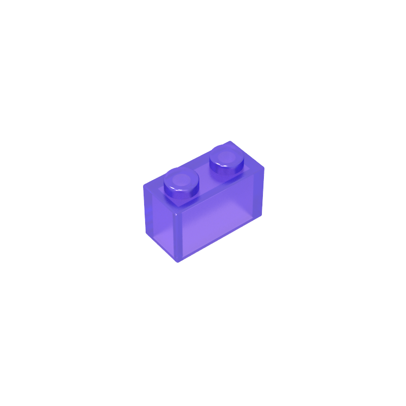 Brick 1 x 2 without Bottom Tube