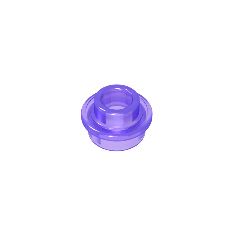 Plate Round 1 x 1 with Open Stud