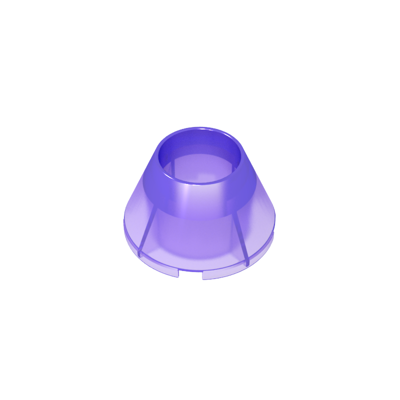 Cone 4 x 4 x 2 Hollow No Studs - Color ID 160