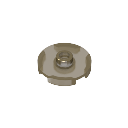 Plate Special Round 2 x 2 with Center Stud (Jumper Plate)