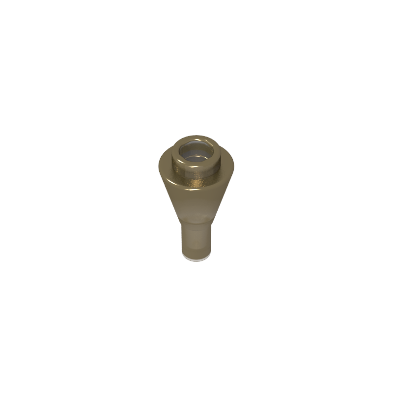 Cone 1 x 1 Inverted with Bar at Bottom (Ice Cream Cone)
