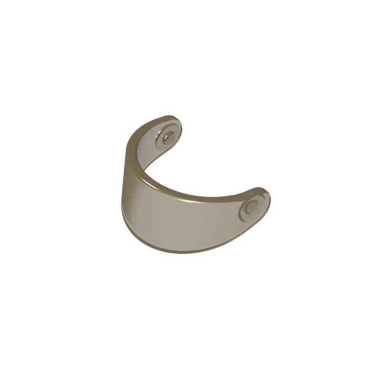 Headwear Accessory Visor For Standard Helmet