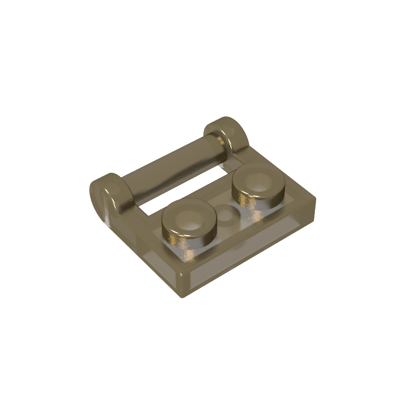 Plate Special 1 x 2 [Side Handle Closed Ends]