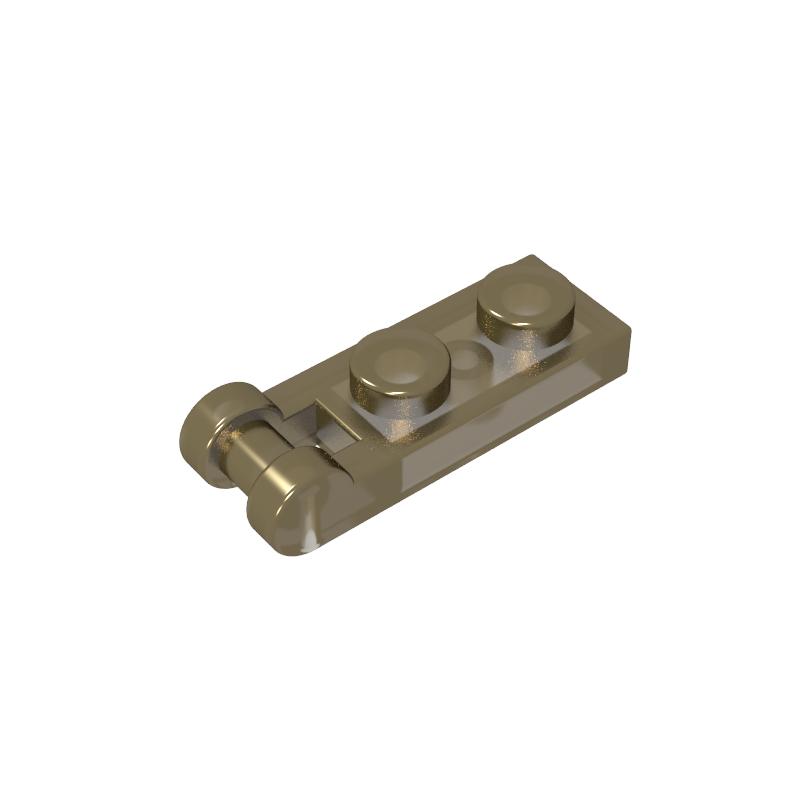 Plate Special 1 x 2 with Handle on End [Closed Ends]